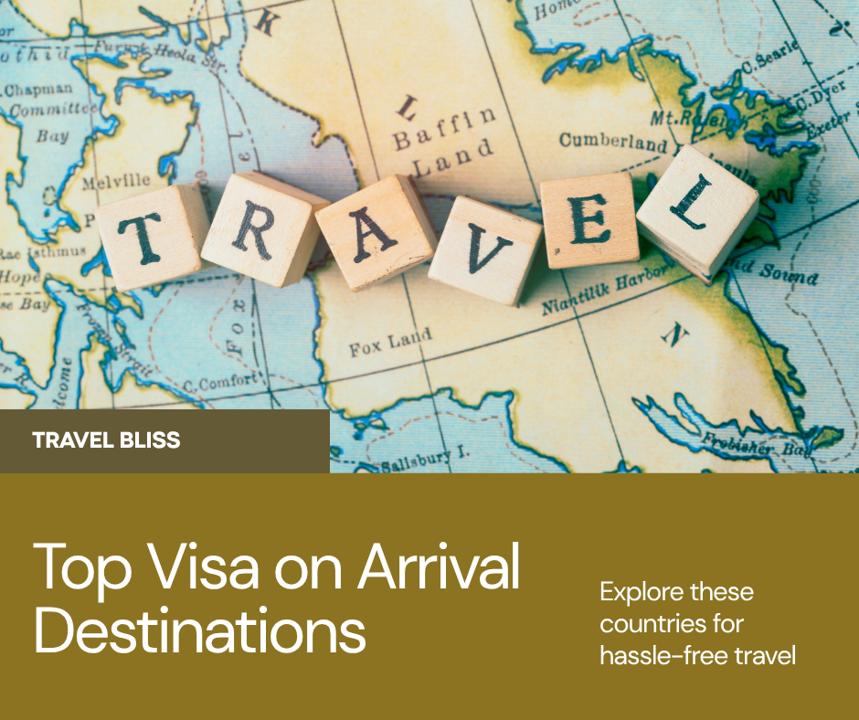 Top Visa on Arrival Destinations for Indian