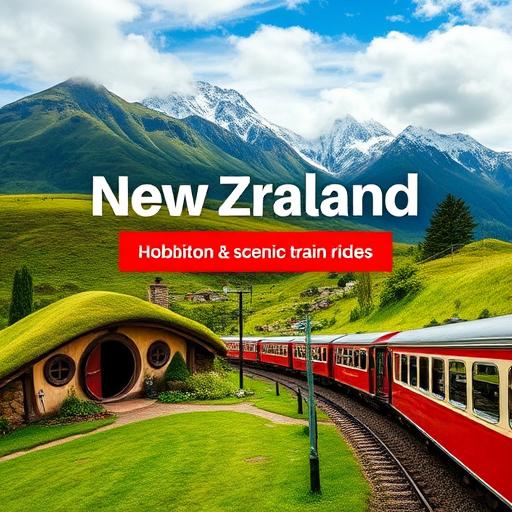 New Zealand Family Adventure Hobbiton & Scenic Train Rides