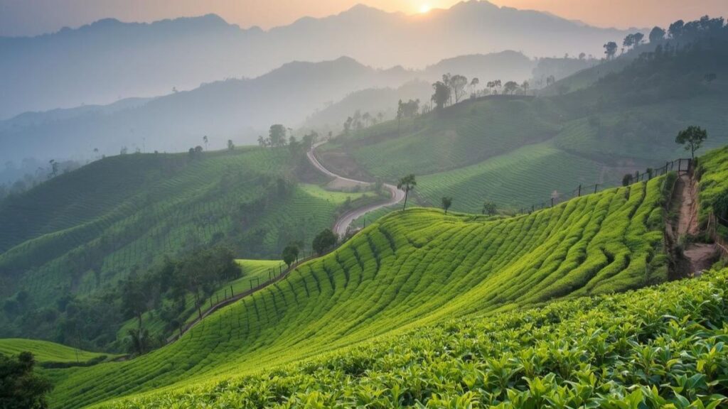 Munnar: Tea Plantations & Misty Mountains for a Serene Escape