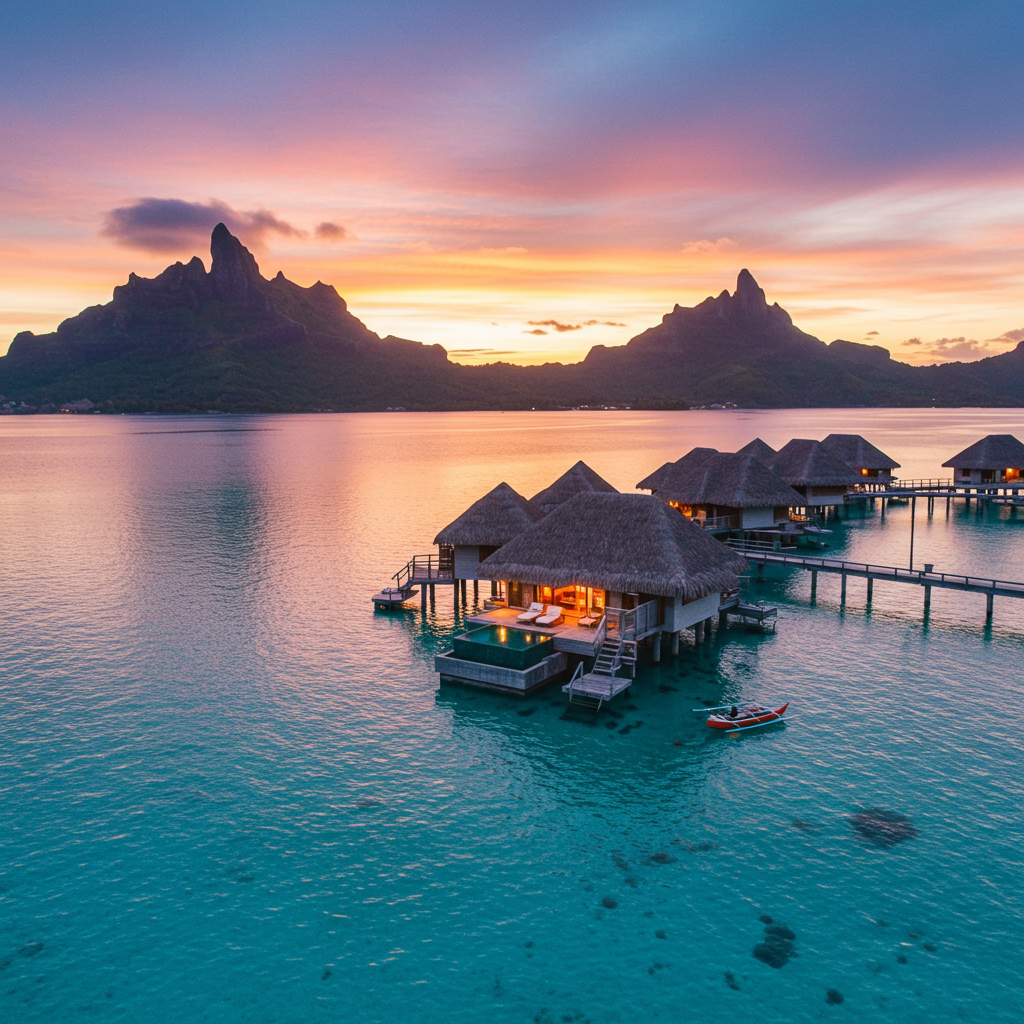 Luxury Island Escapes: Secluded Villas in Fiji & Bora Bora