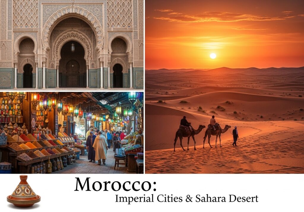 Morocco Imperial Cities & Sahara Desert