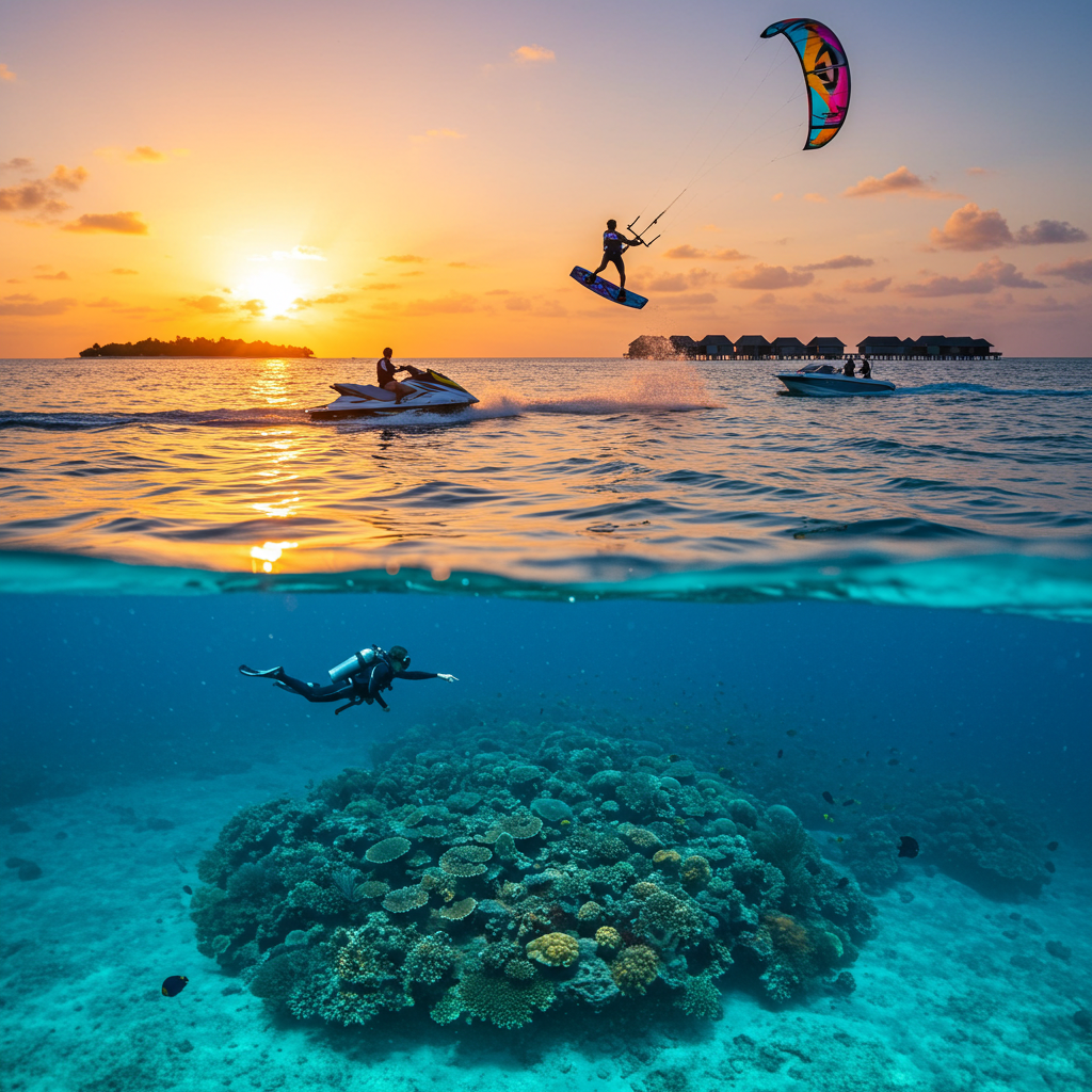 Maldives for Adventure Seekers: Snorkeling, Diving & Epic Water Sports