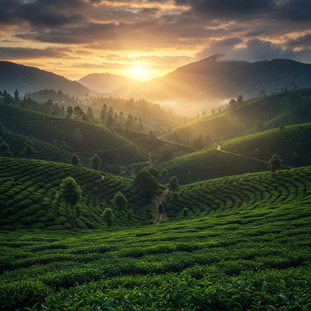 Munnar's Serene Escape: Tea Plantations & Misty Mountains Guide