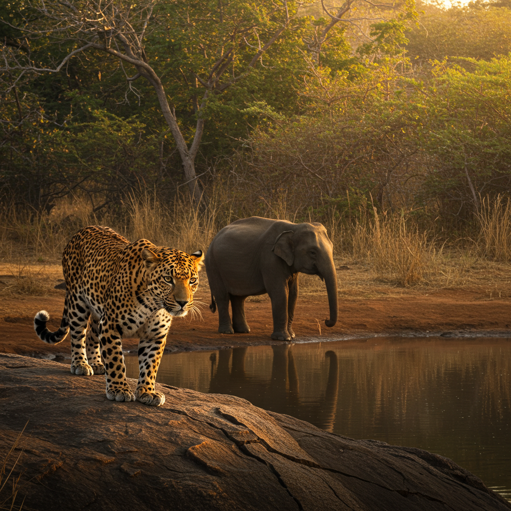Sri Lanka Wildlife Safaris: Spotting Leopards & Elephants Guide